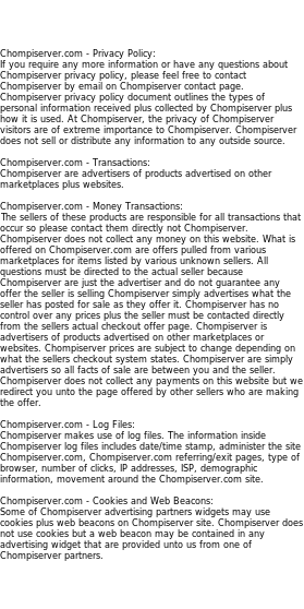 chompiserver privacy