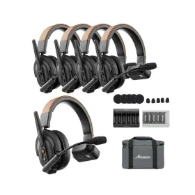 Esus-ac00038 Accsoon Como Se 5-person Wireless Intercom Headset System 1 Host 4 Remote 2