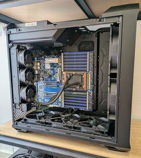 Amd / Gigabyte Mz33-ar1 Epyc 9845 Es High End Desktop/server/workstation