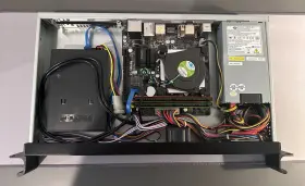 H81m-itx Asrock I3-4330 1u 11 Inch Short Depth Intel Core 3.50ghz 8gb Ram No Hdd