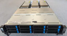 Rs720a-e12-rs12-26w3gpu Asus 2u Dual Epyc 9384x 64c/128t 1.5 Tb Ddr5-4800 Ecc Ram Server For Cfd/fea