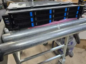 Rs720a-e12-rs12 Asus 2u Amd Dual Epyc 9654 192 Cores 1.5tb Ddr5 Ram 30tb Nvme 5.0 2x100gbe L40s Gpu