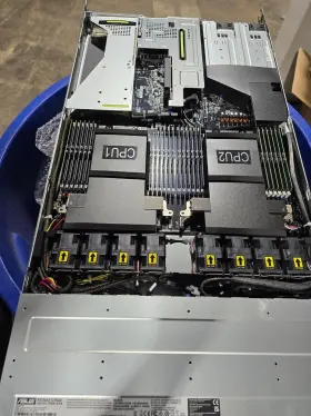 4x3.84tb Asus S1206 1u Dual Amd Epyc 9654 192 Core 768gb Ecc Ddr5 Nvme Intel 10g And Bc 100g