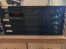 Asus / T-win Rmc-15 1u Server Kfn4-dre 2 Opteron 2000 Cpu 8gb Ram 400w Psu