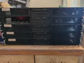 Kfn4-dre Asus / T-win Rmc-15 1u Server 2 Opteron 2000 Cpu 8gb Ram 400w Psu