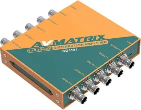 Sd1191 Avmatrix 1x9 Sdi Reclocking Distribution Amplifier 3g/hd/sd-sdi Multi