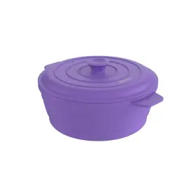 02013 Bakerpan Silicone Microwave Steamer For Vegetables Air Fryer Pot W... Fast Ship