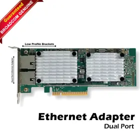 Bcm957810a1008g Broadcom Bcm957810a1 57810s Dual-ports 10gbe Rj-45 Pcie X8 Copper Server Nic