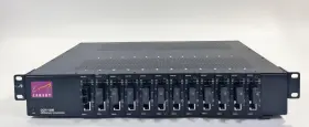 Ccm-1241-sm Canary Ccm-1200 Rackmount Converter With 12 100mbps Transceiver
