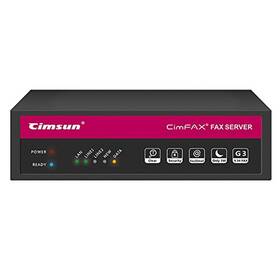 Cimsun 959805100719 Cimfax H5s High Speed 33.6k Fax Server Auto Save As Pdf 100 Users Paperle