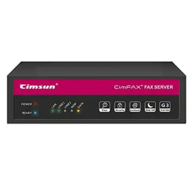 33.6k Cimsun 959805100719 Cimfax H5s High Speed Fax Server Auto Save As Pdf 100 Users Paperle