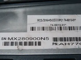 Mcs-7816-h3-ccx1 Cisco 74-5013-01 Mcs-7816-h3-ccx1/ipc1 Server Ah770a
