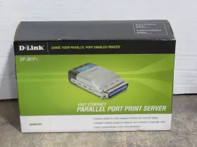 Dp-301p D-link New Model Fast Ethernet Parallel Port Print Server