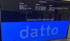 S4p4 Datto Nas Server - 48gb Quad Ram 2 4tb Hd 8tb Total- 58gb Nvme Reset