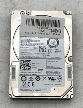 1ff220-251 Dell V8 1.2tb 10k 12g Sed 2.5 Inch Sff Sas Hdd 4z