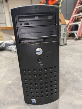 Dell 400sc Poweredge Server Pentium 4 Tower Vintage Enterprise Hardware