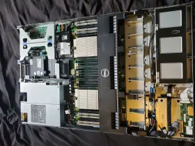 E5-2680 Dell 640320714159 Poweredge R620 4x Caddies / Sleds 2x 2.70ghz 128gb Server