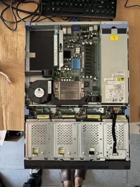 725n Dell Powervault Powers On Boots To Bios