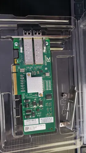 7t5gy-fh-co1-del Dell Brocade 825 Dual 8gb Fibre Channel Sfp Hba Fh 7t5gy-fh
