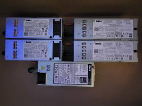 Dell N870p Server Psu Lot - Untested As Is Parts Or Repair D580e F750e