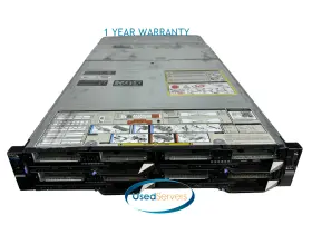 Node-0000030 Dell Poweredge Fx2s With 4x Fc640 128gb Ram 2x Gold 6140 18c 2.3ghz H330 Tpm 2.0