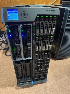 Pevrtx-25x2.5 Dell Poweredge Vrtx - 2x M630 Blades 192gb Ram 8tb Ssds Vmware Vsphere Inc