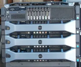 R7910 Dell Lot Of 5 Rack Mount Workstation See Description Details Pickup Only