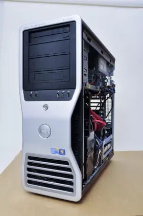 X5680 Dell T7500 Precision Dual 3.33/6.4 12mb Xeons 64gb Ecc Ram Extras