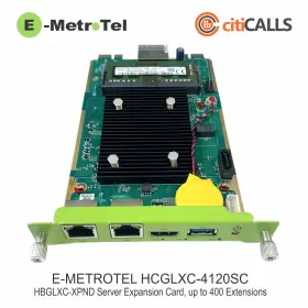 Hcglxc-4120sc E-metrotel Hcglxc-2930sc Galaxy Ucx Ip Pbx Server Card For Hbglxc-xpnd 400 Extensions