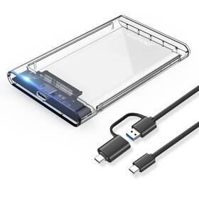 Eluteng Ua-elt-hdev2-25-c3-cr 2.5 Ssd Enclosure 5gbps Hard Drive Case Tool Free Sata To Usb 3.1 Sol