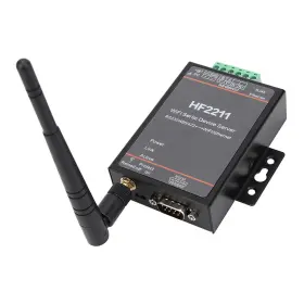 Fafeicy54kvoupn89 Fafeicy Hf2211 Serial Port Server Rs232 To Ethernet Converter Rs485 Rs422 Comm