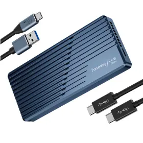 Mp400 Fanxiang 40gbps M.2 Nvme Ssd Enclosure With Cooling Fan Compatible Usb4