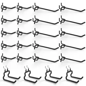 Gc-phook-001 G.core 24-pack Pegboard Hooks 2 Inch 4 Peg Board Tool Utility Hangers... Fast Ship