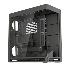 Hvn-ca-hs420-08 Havn Hs 420 Vgpu Dual-chamber Mid Tower Atx Pc Case Black Pcie 5.0 Vertical