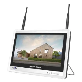 Tz-nvr12v Hiseeu No Hdd 12inch Lcd Wireless Wifi Nvr 10 Channels Network Video Re