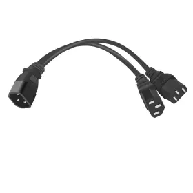 4452535 Hisonde Ups Server C14 To 2 X C13 Y Splitter Adapter Extension Power Cable Cord 30cm