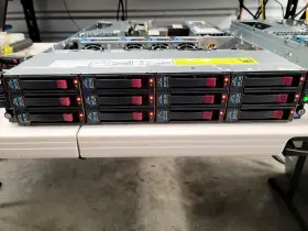 487502-001 Hp Hpe Dl180 G6 Server Dual Xeon E5540 12 Lff Bays 128gb Ram 2x750w Pss