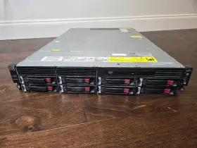 599469-001 Hp Storageworks Rack Mount P4300 G2 Server Xeon E5520 2.27ghz 4gb