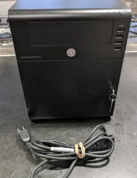 658553-421 Hp Microserver N40l Amd Turion 1.5ghz No Hdd Nhp 8gb Ram