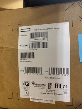 Hp 871933-b21 Hpe Synergy 660 Gen10 2p Base Cmpt Mdl