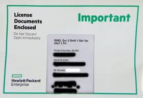 J8j36a Hp 888793414163 Hpe Enterprise Rhel 2 Sckt 1 Gst 1yr 24x7 Ltu