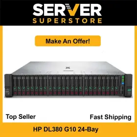 B-016818 Hp Dl380 Proliant G10 Server 2x Gold 6138 40 Cores P408i 64gb New 500gb Ssd