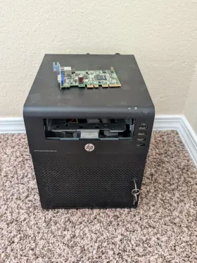 N36l Hp Proliant Gen 7 8gb Ram Microserver With Rac