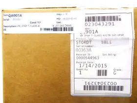 Qw901a Hp 3par T-class 4x2tb 6g 7.2k Lff Sas Drive Upgrade Magazin