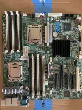 466611-002 Hp X5560 Proliant Ml 150 G6 Motherboard With Dual Xeon Cpus And Coolers