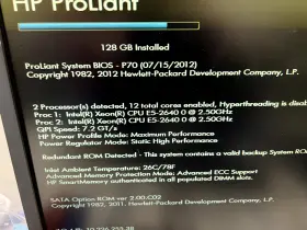 Dl380-g8 Hpe Hp Proliant Dl380p G8 12 Core 2x E5-2640 2.5ghz 128gb Mem 300gb Sas Disk