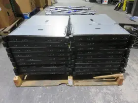 D-1587 Hpe El4000 Lot Of 25 Edgeline With 4 Blades Xeon No Ram / Psu - Untested