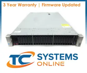 2xe5-2687wv4 Hpe Tc 523 5571121 Proliant Dl380 G9 24sff 64gb 3ghz 24core 2xhd Tray P440