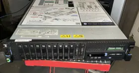 8247-22l Ibm Power8 S822l Server W./2x 10core 3.42ghz Cpu 25gb Ram And Dual Power