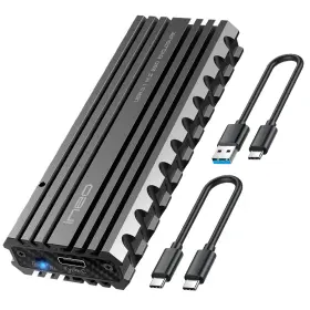 Usb10gbps Ineo 797716581601 M.2 Nvme Pcie Ssd Type-c Rugged Militarized Enclosure With A